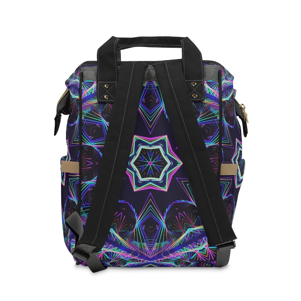 Purple Power Portal Backpack - Rowyn Designs
