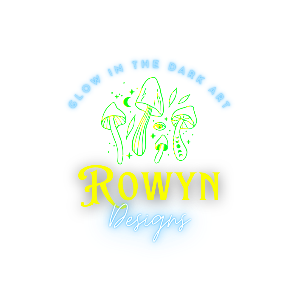 purple rowyn designs mushrooms logo 1