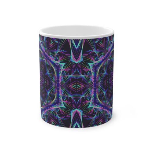purple power portal magic mug, 11oz