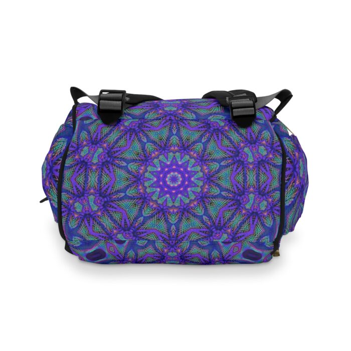 deep ocean fractal flower backpack
