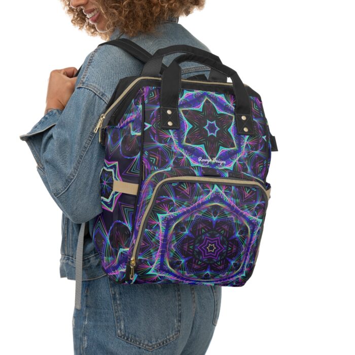 purple power portal backpack