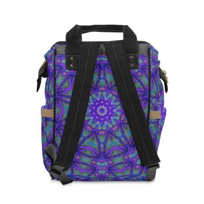 deep ocean fractal flower backpack